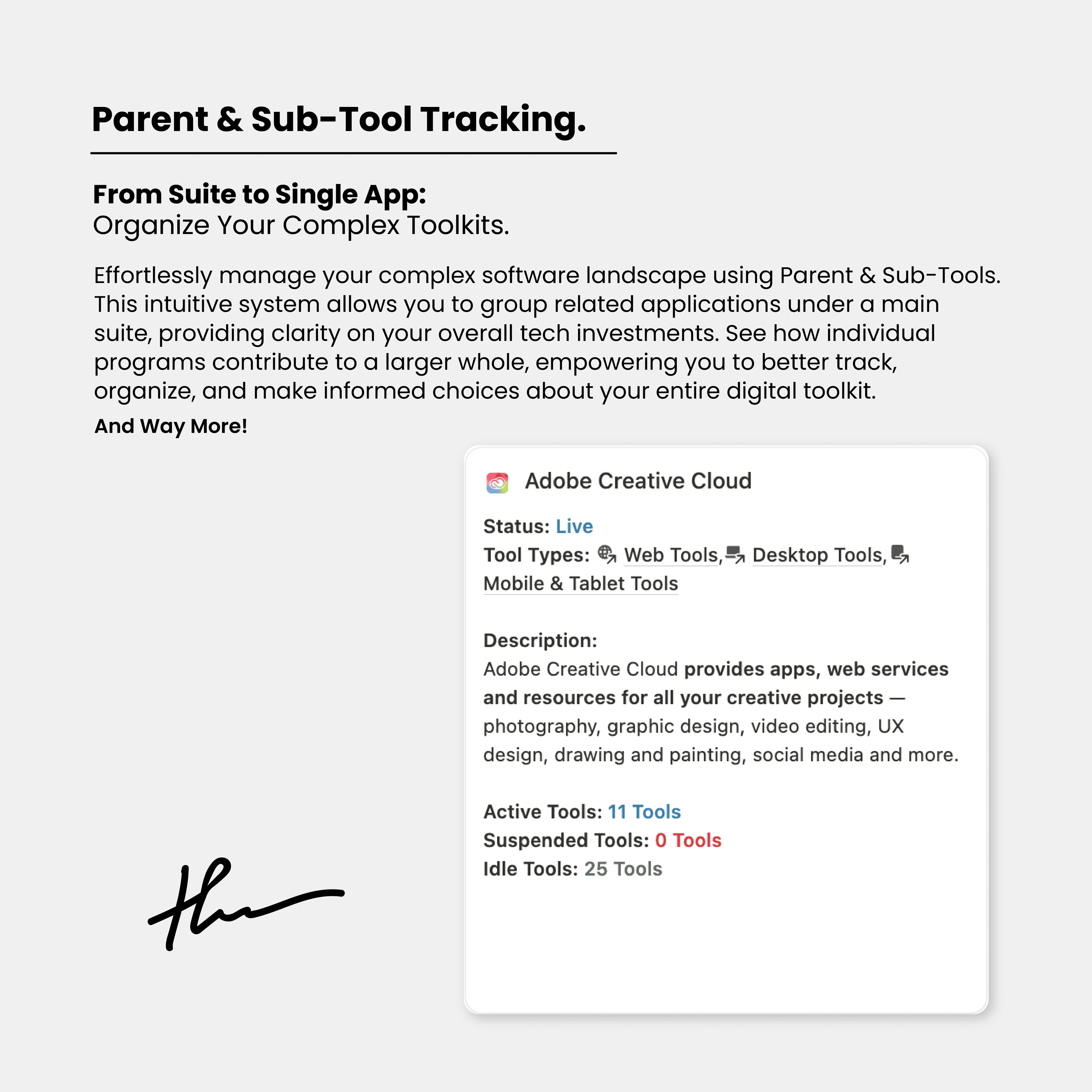 Tool Stack Manager preview