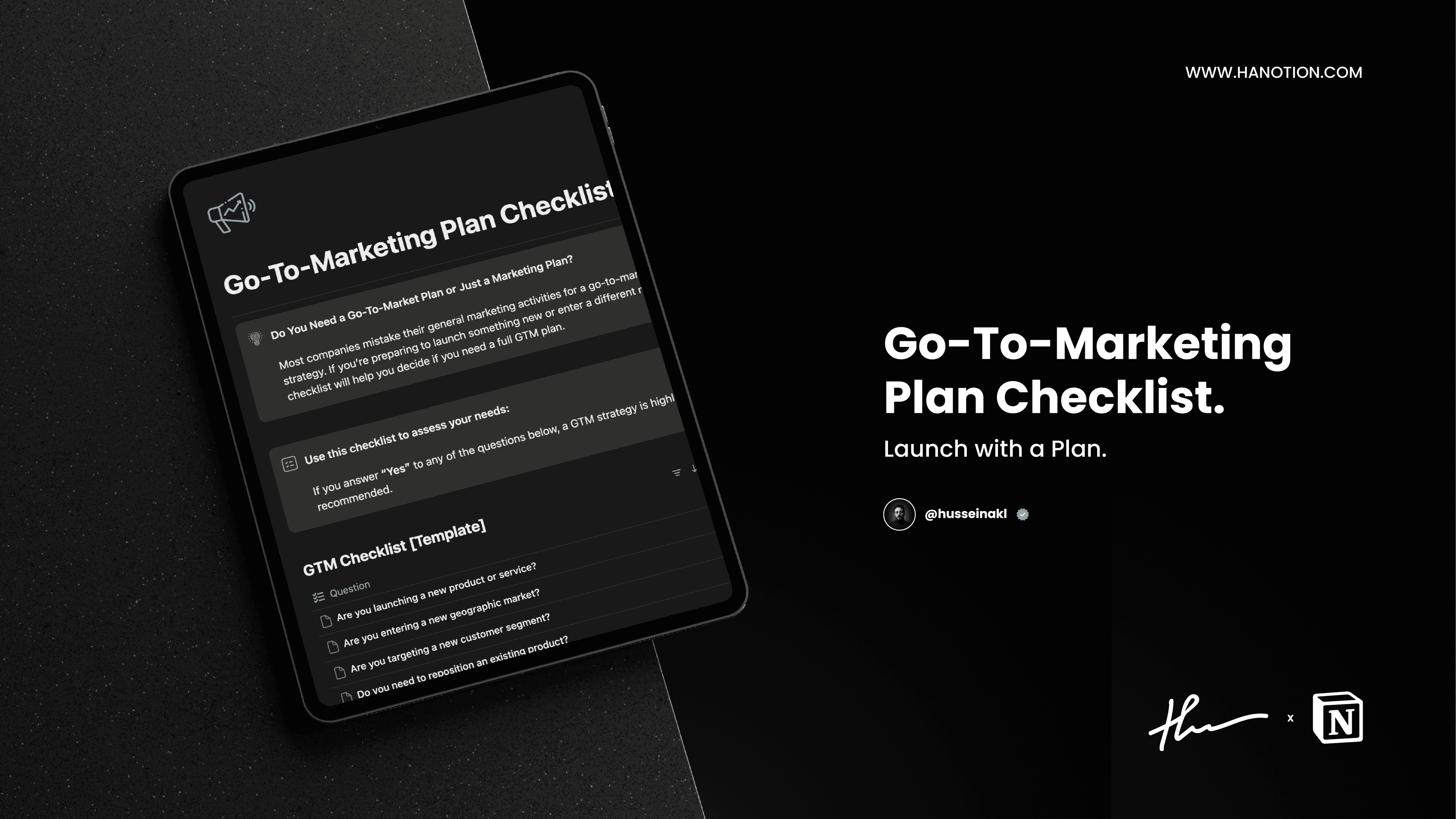 Go-To-Marketing Plan Checklist preview
