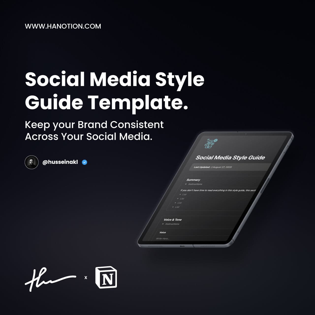Social Media Style Guide Template card image